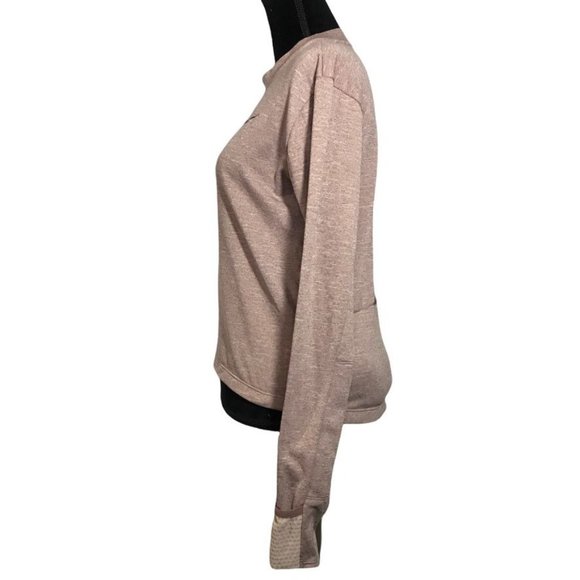 Nike Therma Element Long Sleeve Running Top/Hoodie in Mauve - Sz S - NWT/Flaw - Picture 3 of 7